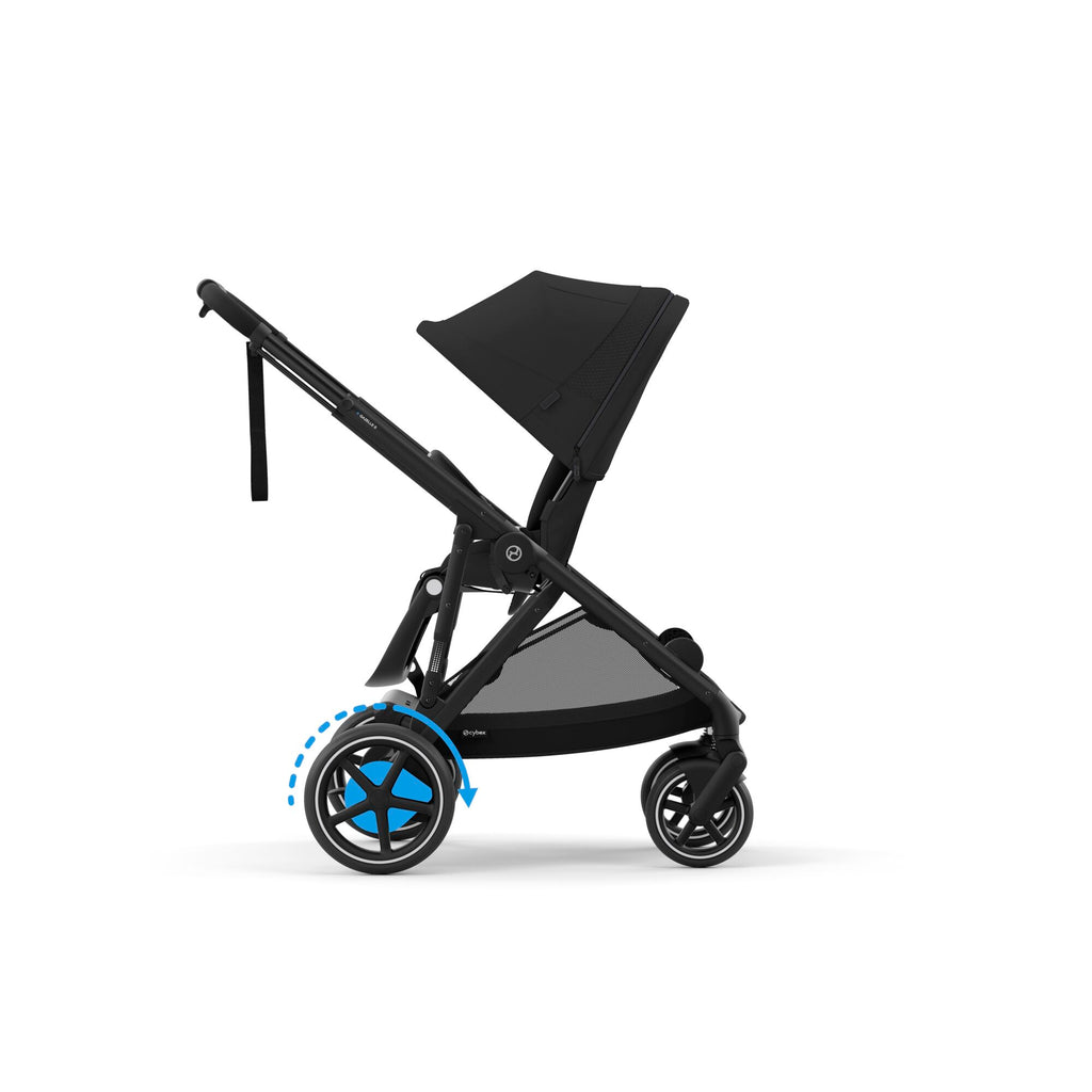 cybex PLATINUM Set e-Gazelle S Moon Black mit Wanne