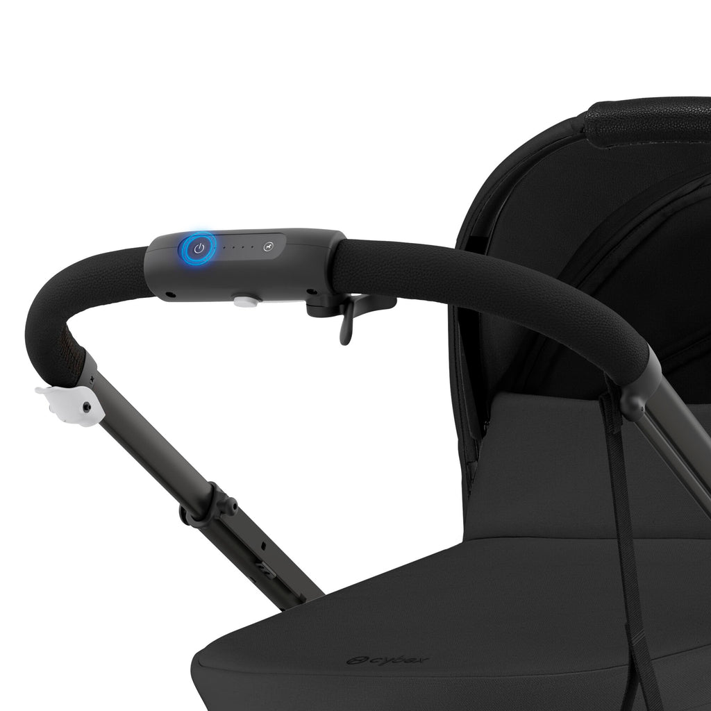 cybex PLATINUM Set e-Gazelle S Moon Black mit Wanne