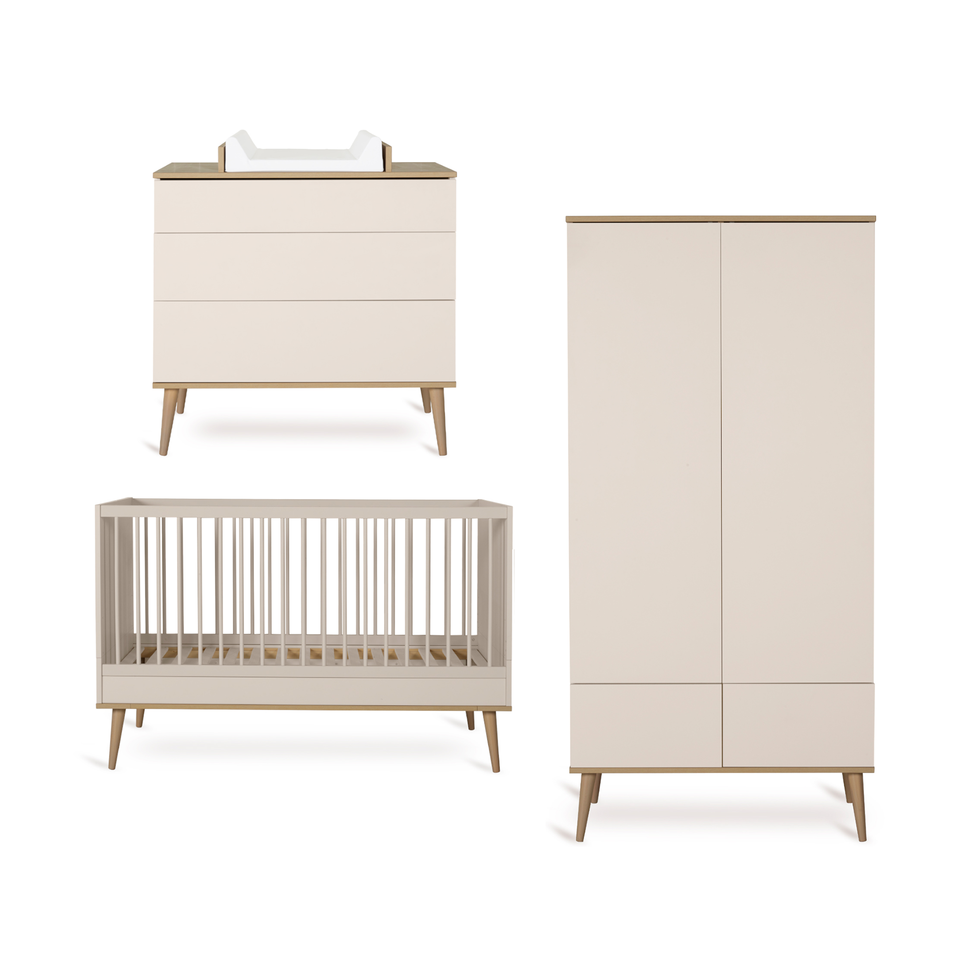 Quax 4-teiliges Babyzimmer Flow