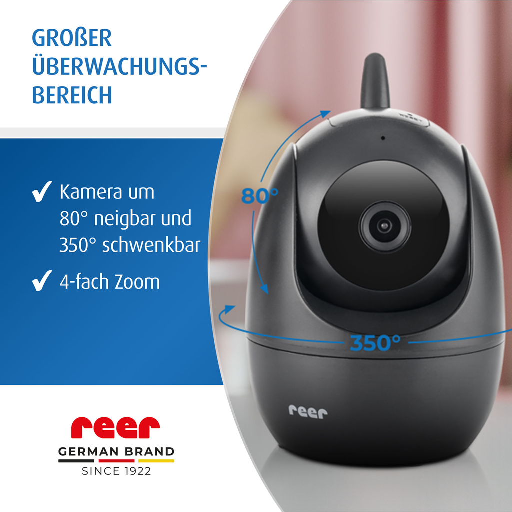 reer BabyCam Pro HD Move und Zusatzkamera BabyCam Pro HD Move