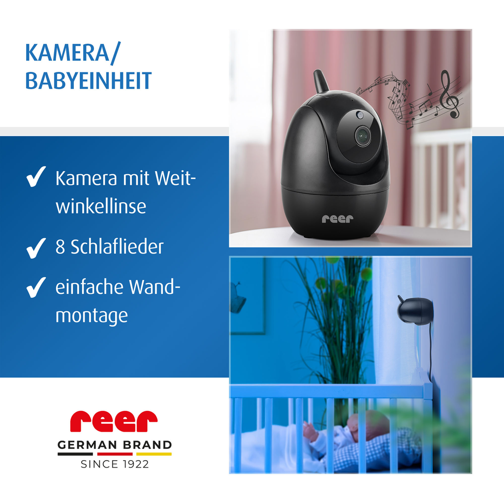 reer BabyCam Pro HD Move und Zusatzkamera BabyCam Pro HD Move