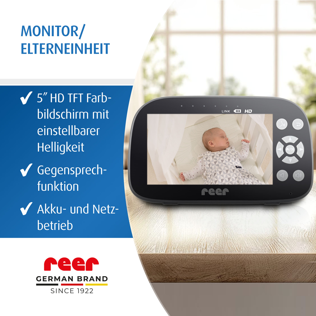 reer BabyCam Pro HD Move und Zusatzkamera BabyCam Pro HD Move