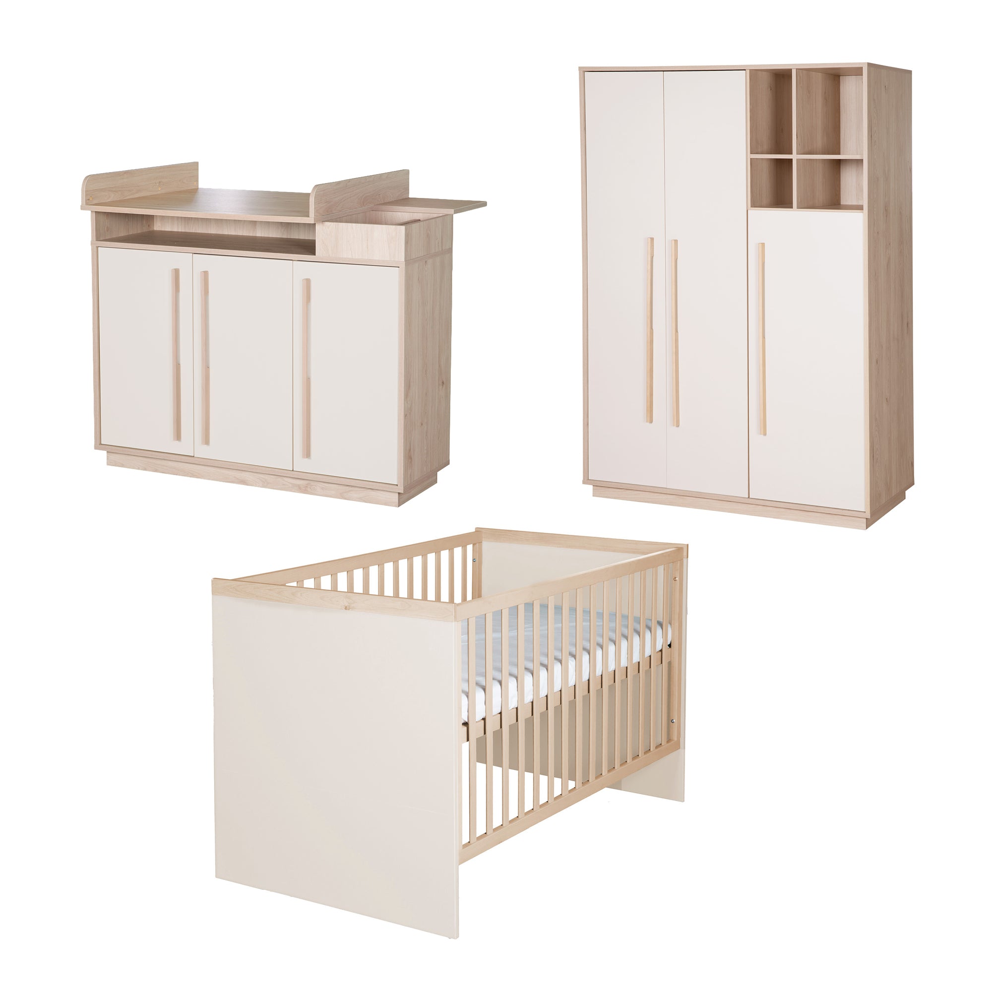 roba 3-teiliges Babyzimmer Elva in Cashmere