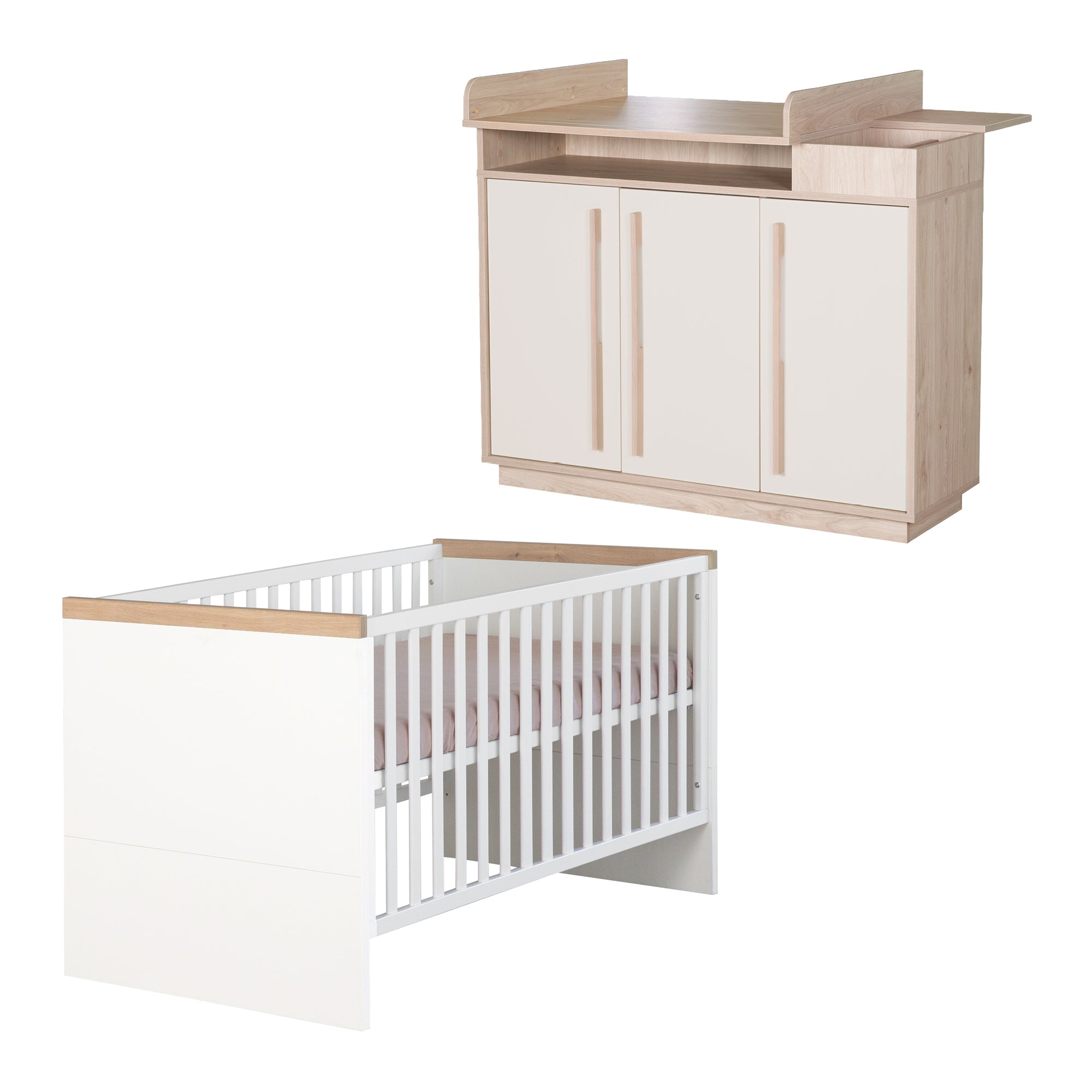 roba 2-teiliges Spar-Set Babyzimmer Elva in Cashmere