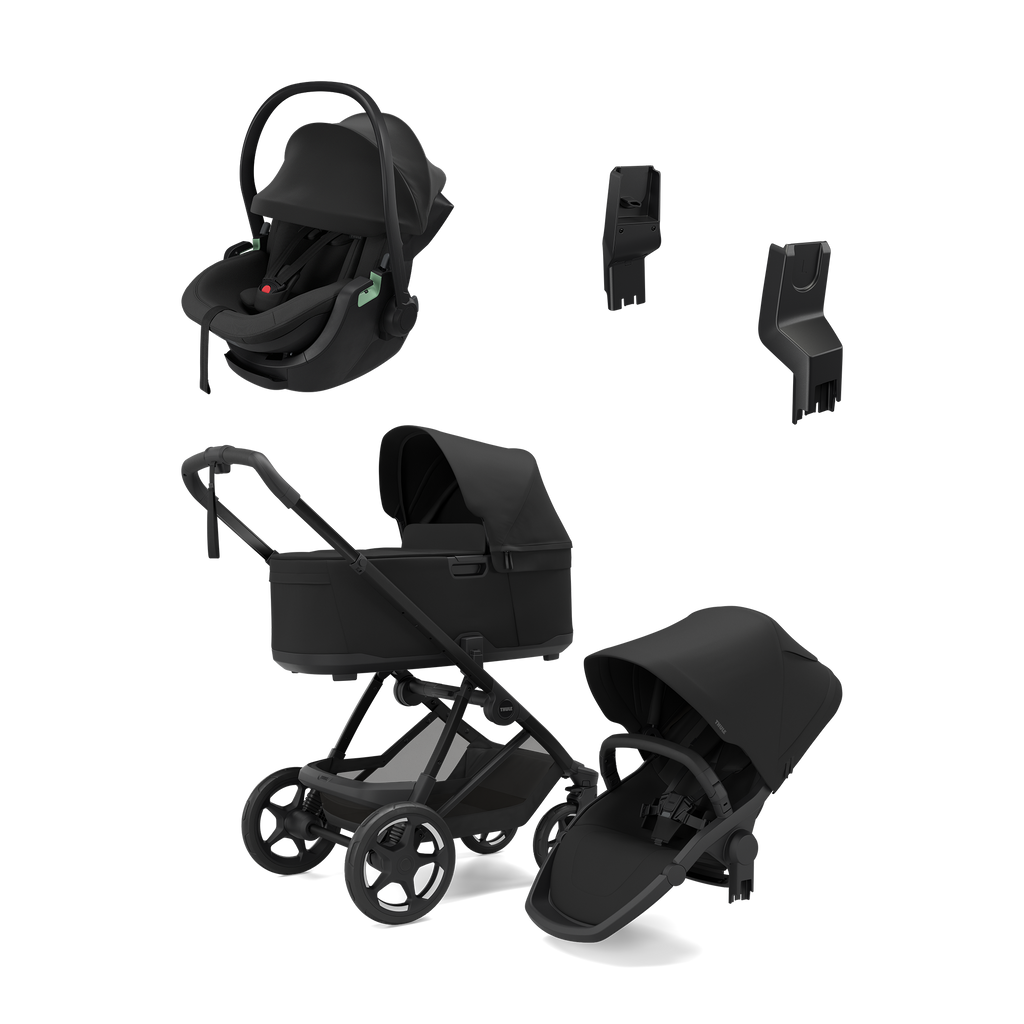 THULE Charm Set mit Babyschale Maple