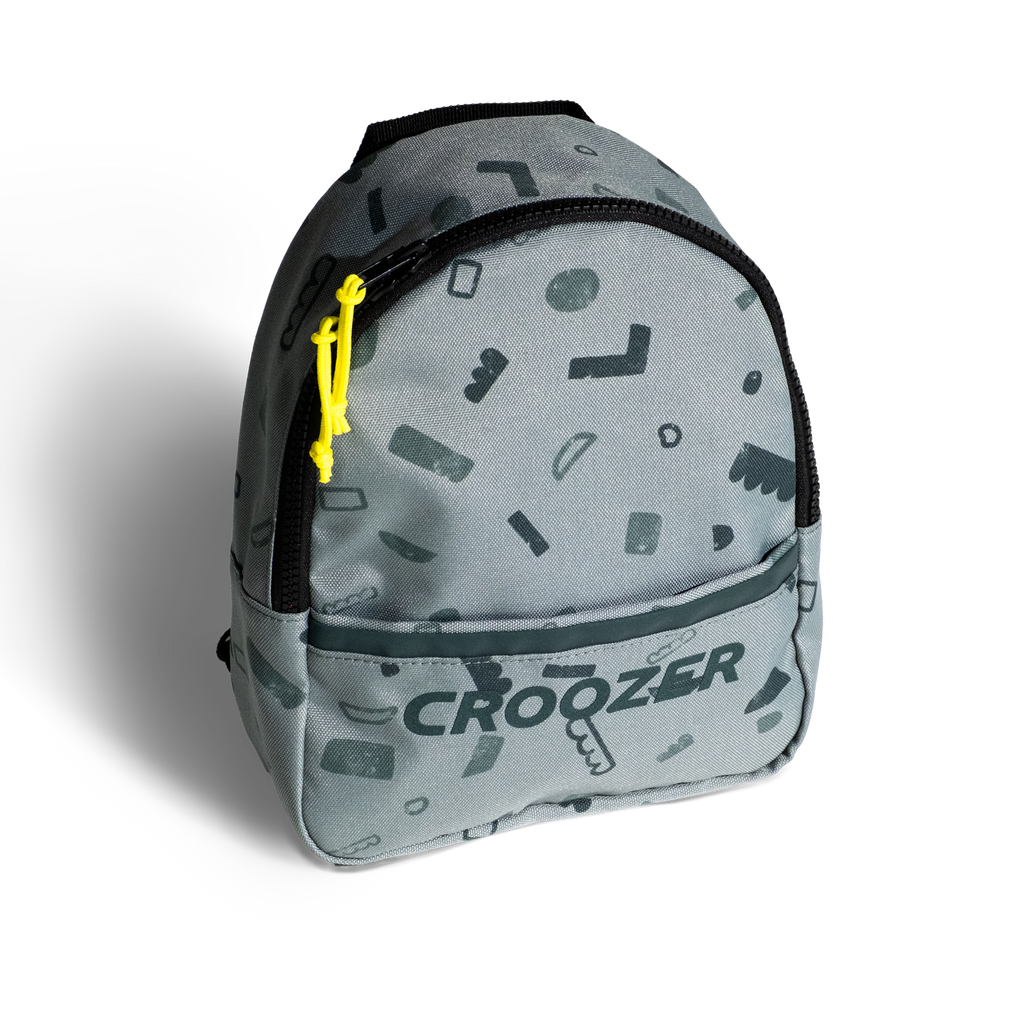 Croozer Kid Ellma Set mit Babysitz & Rucksack in Jungle Green