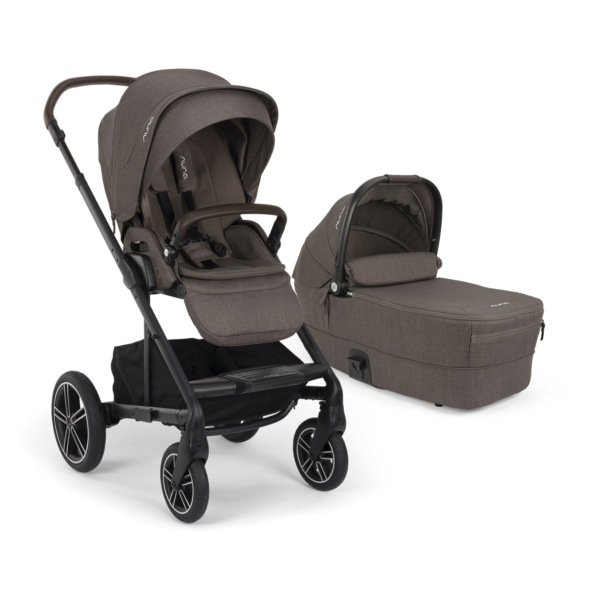 nuna Set Mixx Next inkl. Wanne Chestnut 26
